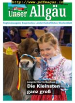 Unser Allgaeu – 21 November 2019