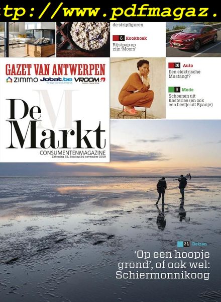 Gazet van Antwerpen De Markt – 23 november 2019