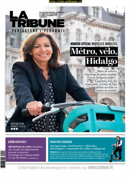 La Tribune – 22 Novembre 2019