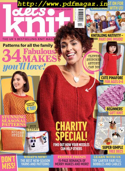 Let’s Knit – Issue 149 – October 2019