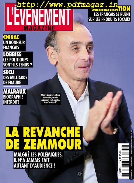 L’Evenement Magazine – decembre 2019