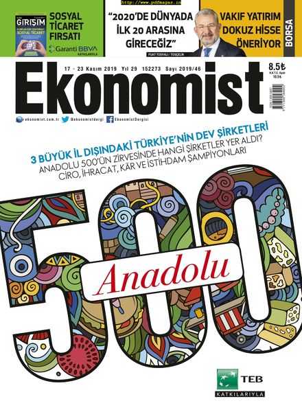 Ekonomist – 20 Kasim 2019