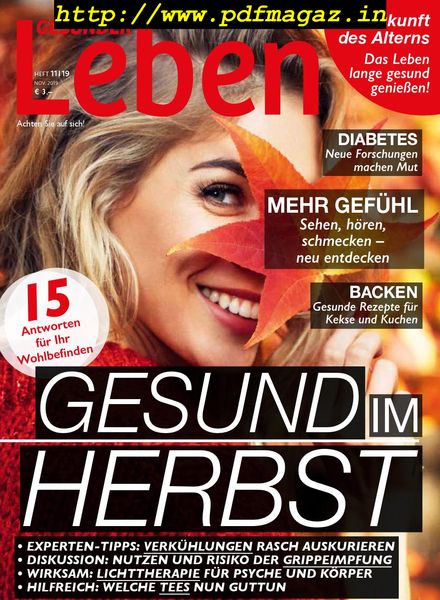 Gesunder Leben – November 2019