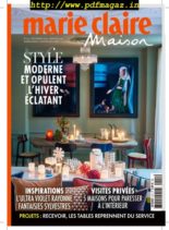 Marie Claire Maison France – decembre 2019