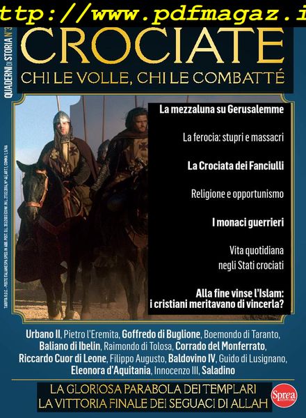 Quaderni di Storia – Crociate – Settembre-Ottobre 2019