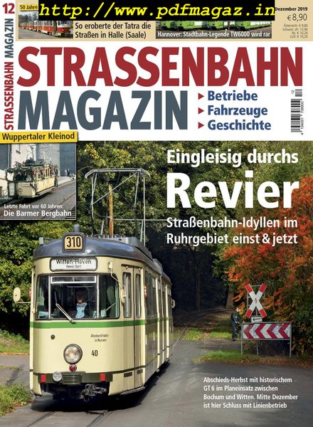 Strassenbahn Magazin – December 2019