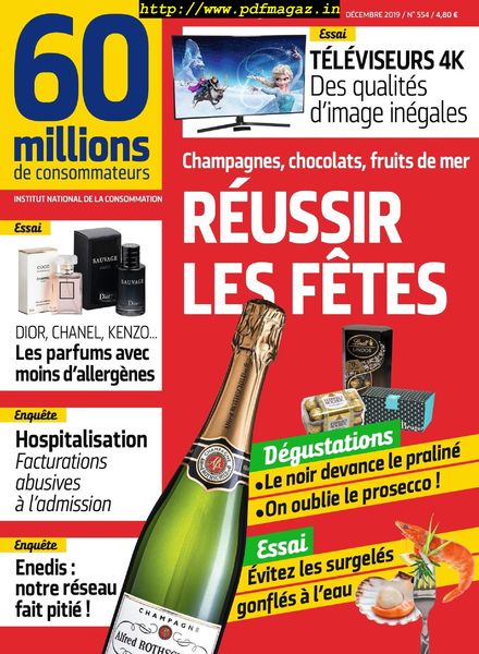 60 Millions de Consommateurs – Decembre 2019
