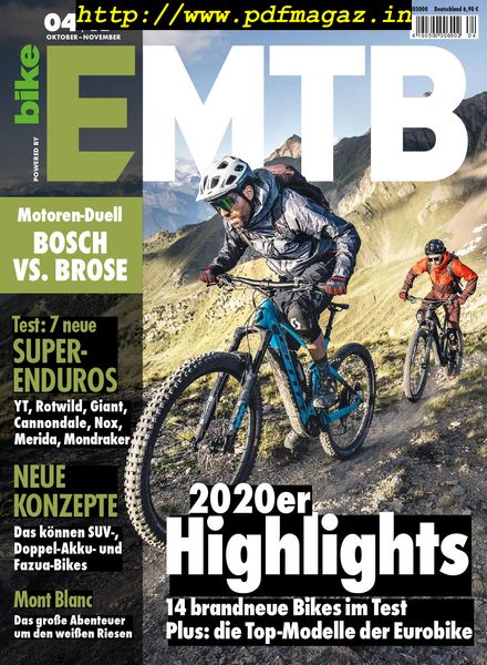 EMTB – Oktober-November 2019
