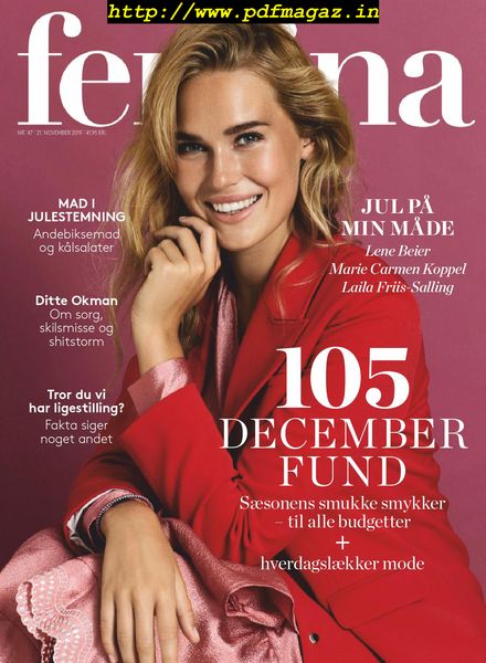 Femina Denmark – 21 November 2019