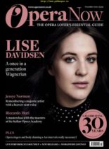 Opera Now – November 2019