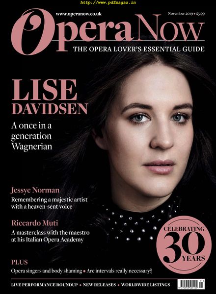 Opera Now – November 2019