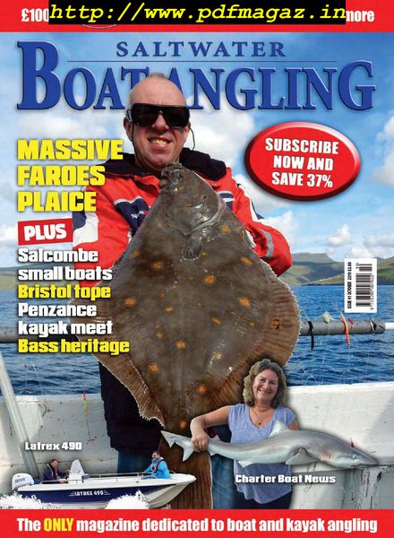 Saltwater Boat Angling – October 2019