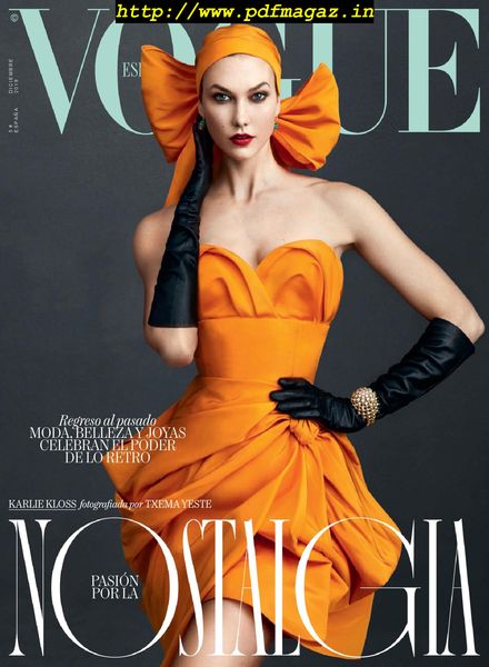 Vogue Espana – diciembre 2019