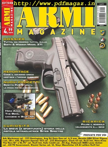 Armi Magazine – Settembre 2015