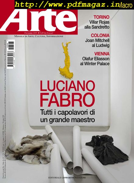 Arte – Dicembre 2015