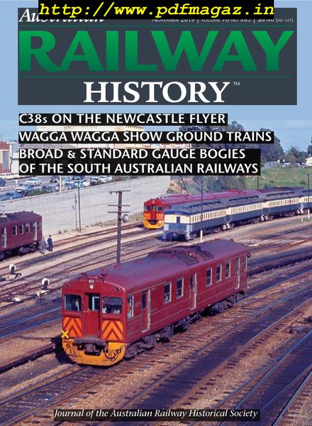 Australian Railway History – November 2019