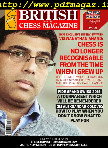 British Chess Magazine – November 2019