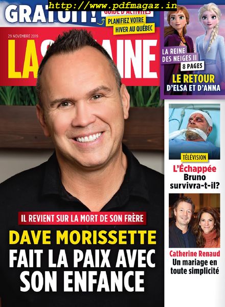 La Semaine – novembre 29, 2019
