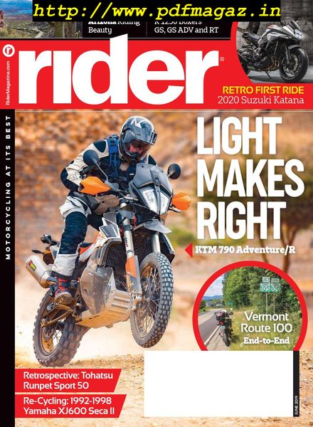 Rider Magazine – June 2019