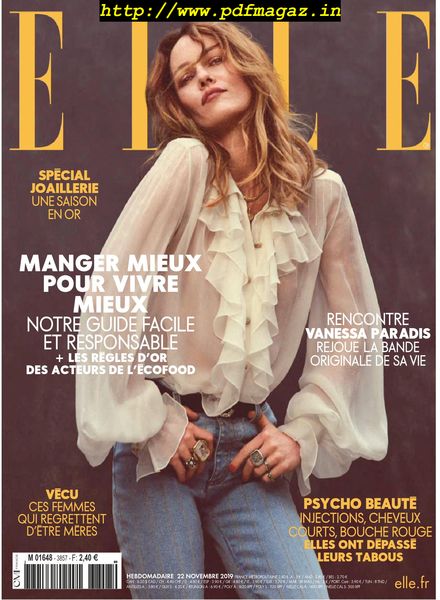 Elle France – 23 novembre 2019