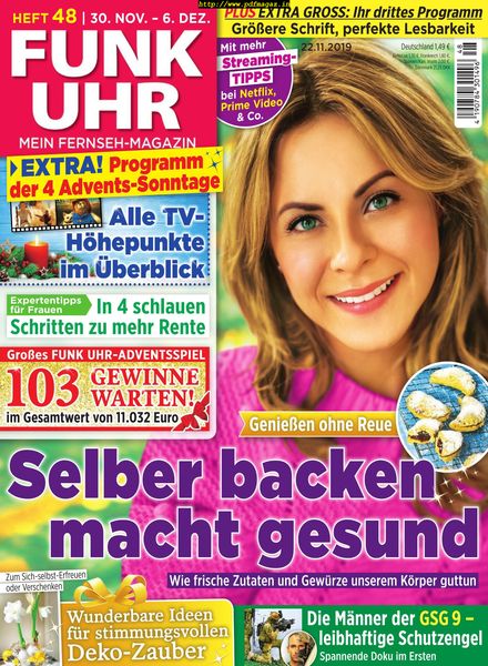 Funk Uhr – 22 November 2019