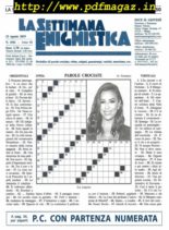 La Settimana Enigmistica – 22 Agosto 2019