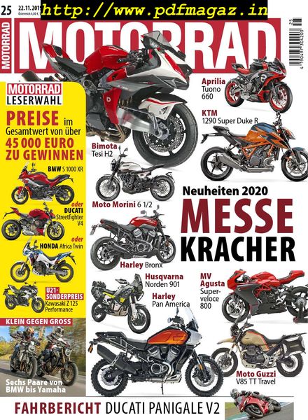Motorrad – 22 November 2019