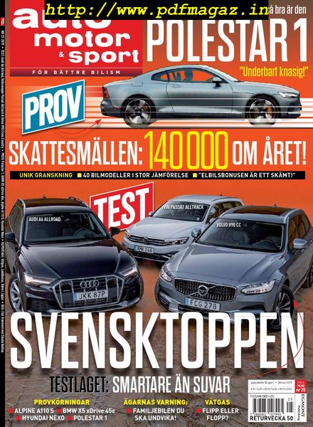 Auto Motor & Sport Sverige – 28 november 2019