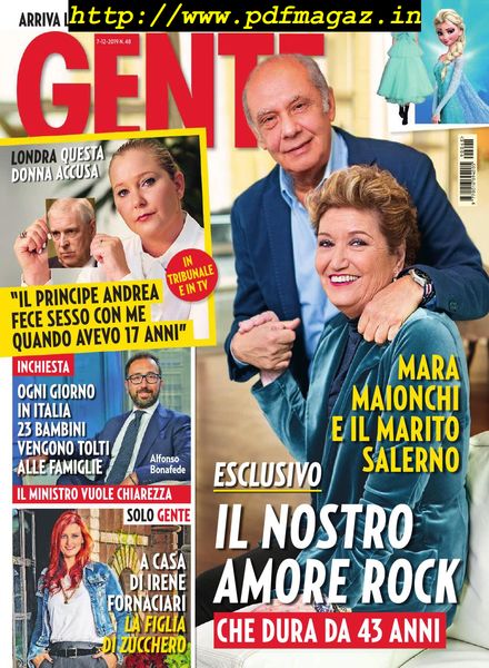 Gente Italia – 07 dicembre 2019