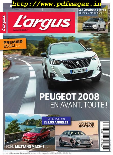 L’Argus – 28 novembre 2019