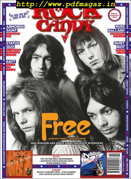 Rock Candy Magazine – Issue 15 – August-September 2019