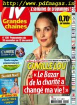 TV Grandes chaines – 30 Novembre 2019