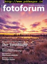 Fotoforum – Juli-August 2019