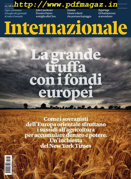Internazionale – 22 Novembre 2019