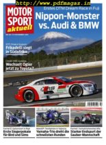 Motorsport Aktuell – 27 November 2019