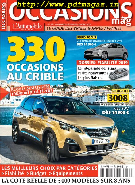 Occasions mag – novembre 2019