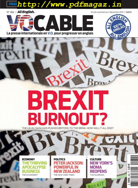 Vocable All English – 28 November 2019