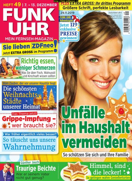Funk Uhr – 29 November 2019