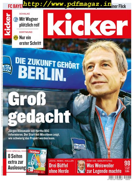 Kicker – 02 Dezember 2019