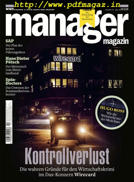 Manager Magazin – Dezember 2019