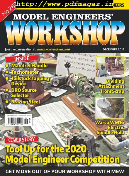 Model Engineers’ Workshop Magazine – December 2019