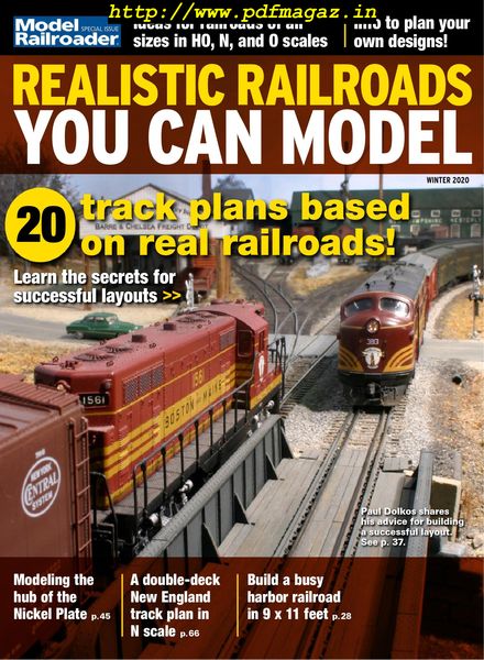 Realistic Railroads You Can Model – Winter 2020
