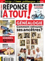 Reponse a Tout – decembre 2019