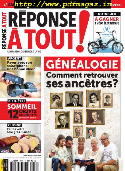 Reponse a Tout – decembre 2019