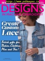 Designs in Machine Embroidery – March-April 2019