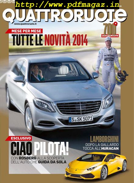 Quattroruote Italia – Gennaio 2014