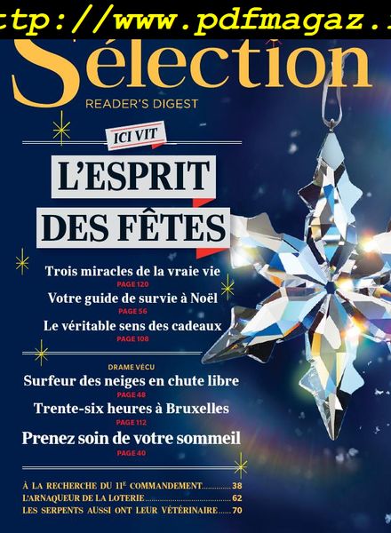 Selection Reader’s Digest France – novembre 2019
