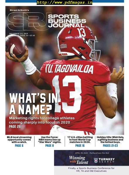 SportsBusiness Journal – 02 December 2019