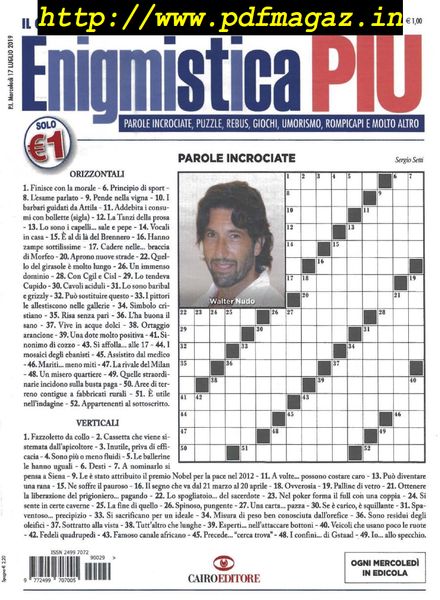 Enigmistica PIU – 23 Luglio 2019