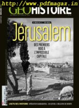 Geo Histoire – Decembre 2019 – Janvier 2020
